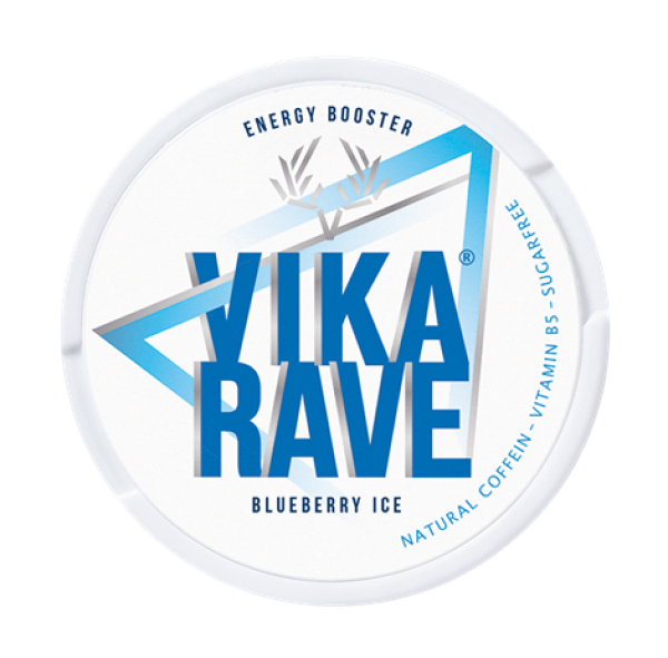 Vika Rave Blueberry Ice Nikotinfrei (mit Koffein) 12g